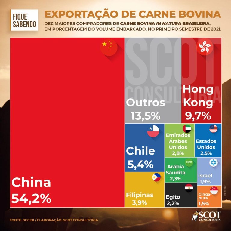 Exporta Es De Carne Brasileira Ganham For A Em Julho Comprerural