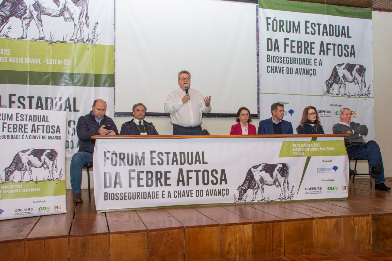 Fórum celebra um ano do RS como zona livre de febre aftosa sem vacinação