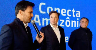 encontro de Bolsonaro com Elon Musk