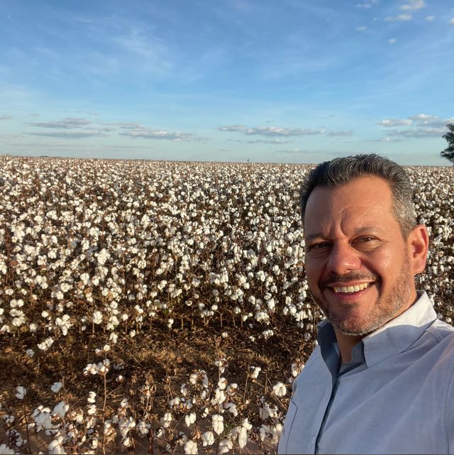 O cotonicultor da Bahia, Paulo Schmidt, da Schmidt Agrícola