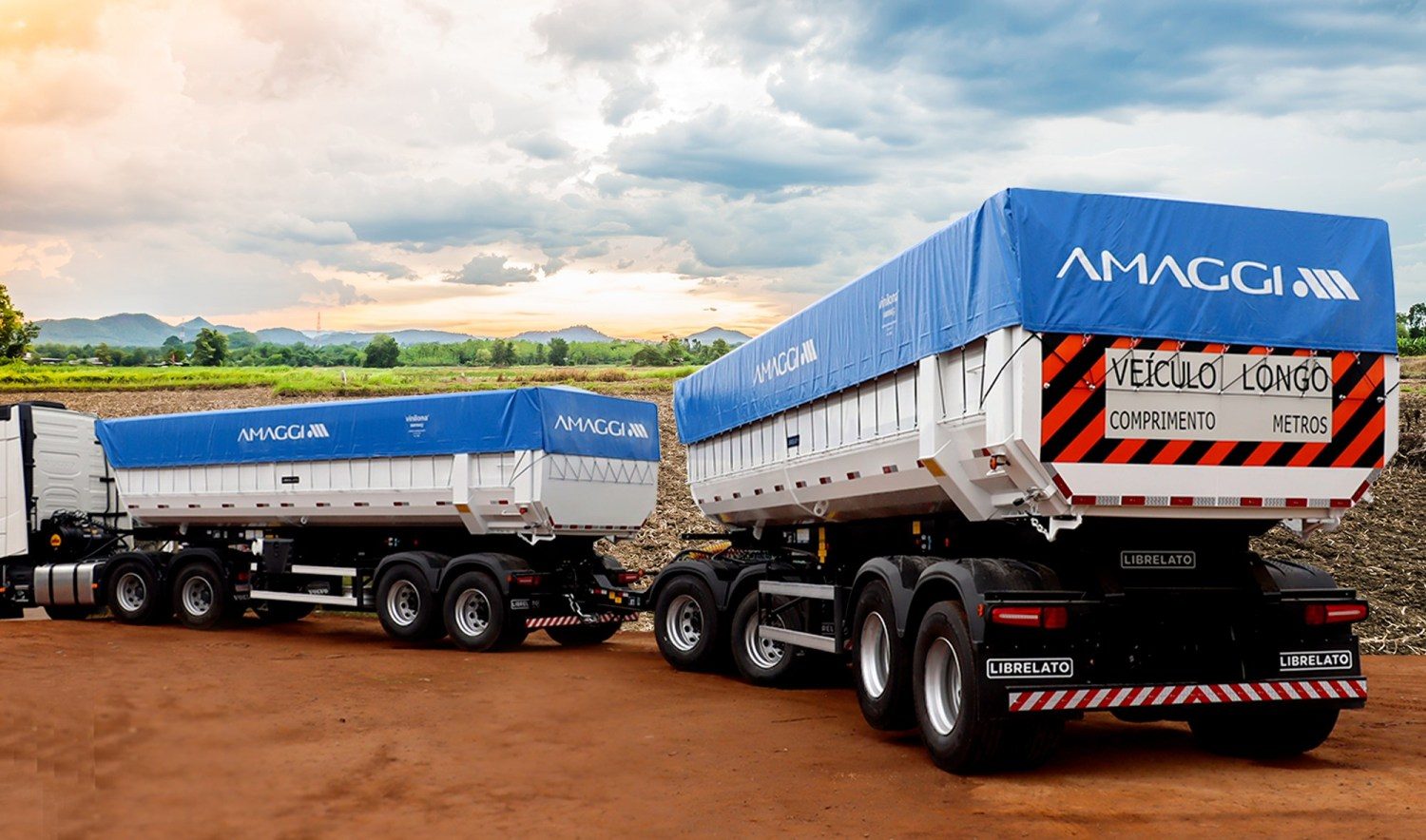 AMAGGI expande sua frota com 400 Rodotrens Basculantes da Librelato