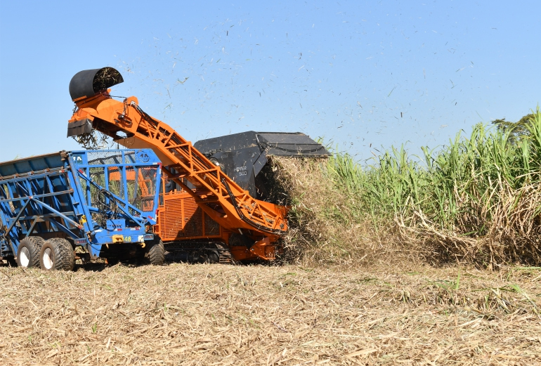 Hover 500, a primeira colhedora de cana-de-açúcar da Jacto