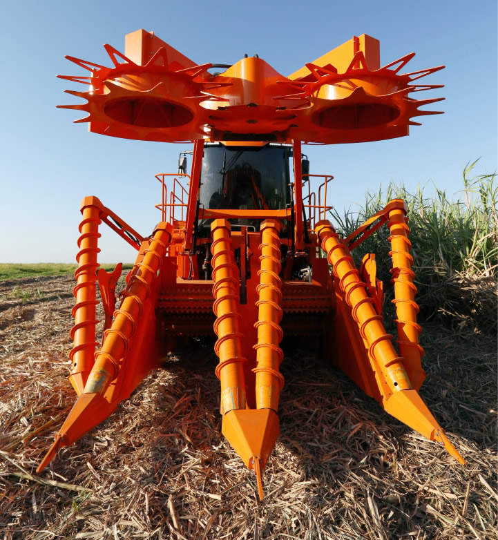 Hover 500, a primeira colhedora de cana-de-açúcar da Jacto