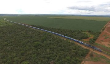 Rumo começa obra ferroviária de mais de 700 km no Mato Grosso