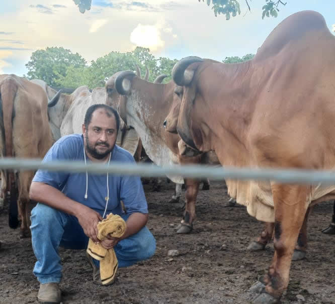 Álvaro Antônio Pereira Castro, pecuarista em Natividade, Tocantins.