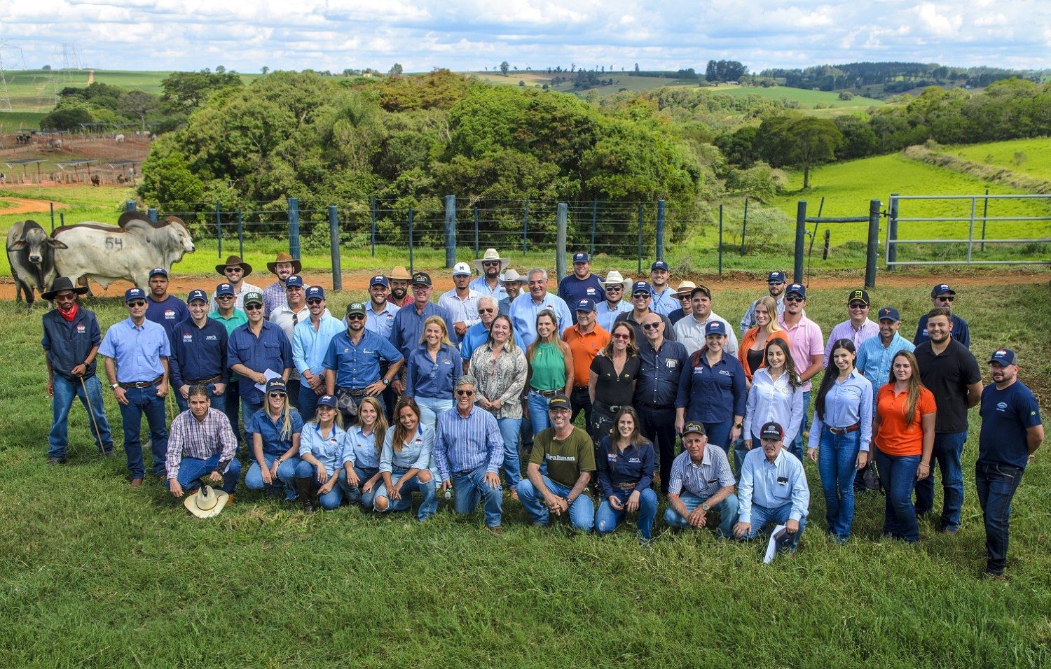 Criadores de Brahman e técnicos durane o Simpósio que divulgou o resultado da prova