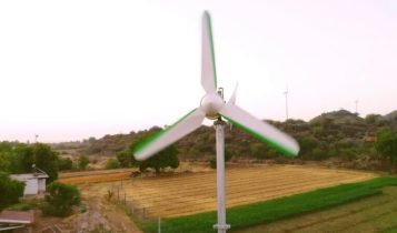Turbina eólica “baratinha” e de fácil instalação é capaz de fornecer energia durante 20 anos
