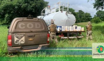 COD realiza apreensão de defensivos