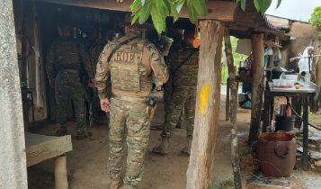 Polícia coloca invasores de terra para correr; Confira!