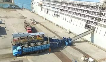 embarque navio exportação gado vivo