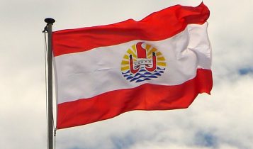 Polinesia francesa bandeira