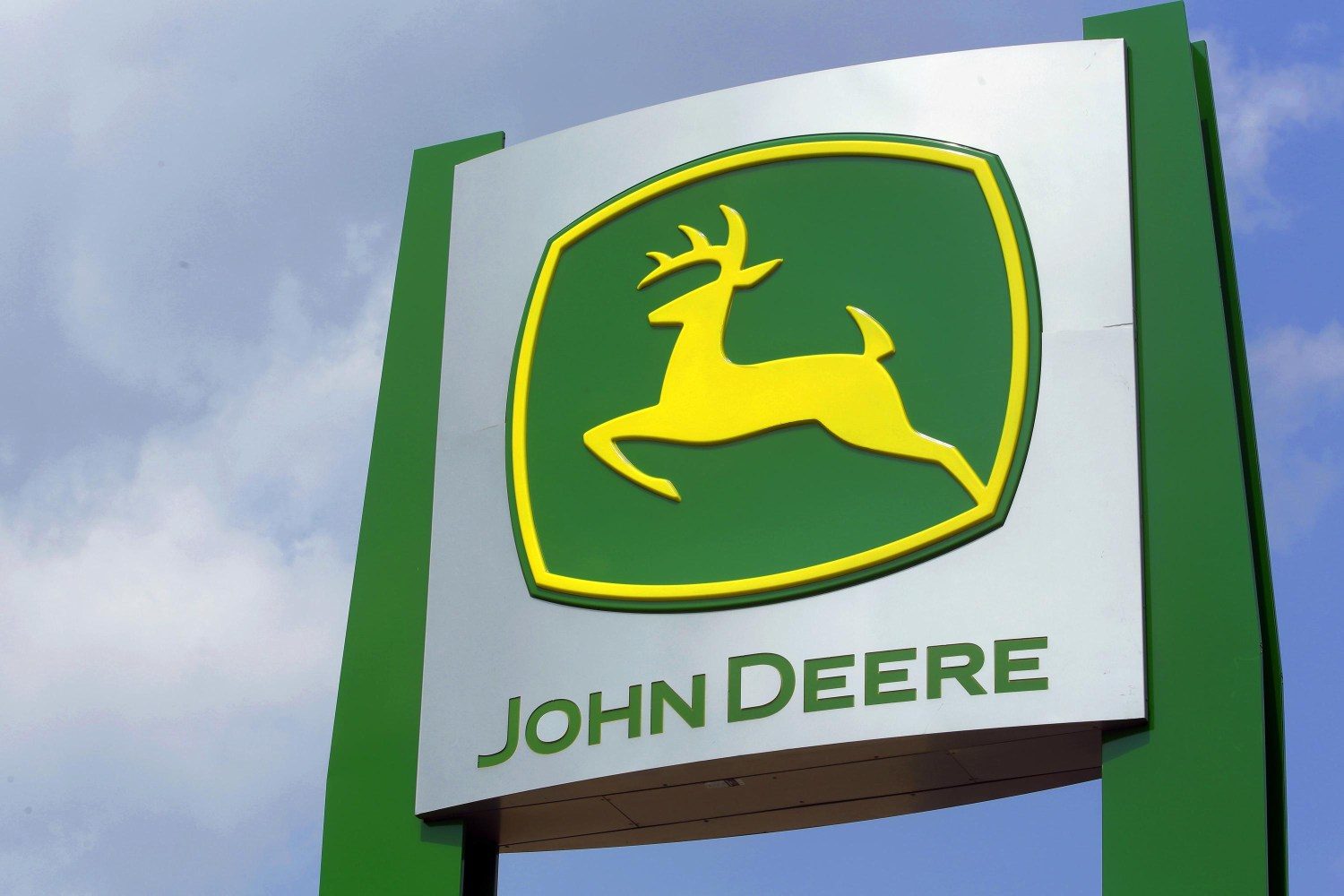 john deere placa de empresa