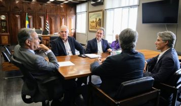reunião com secretário de agricultura