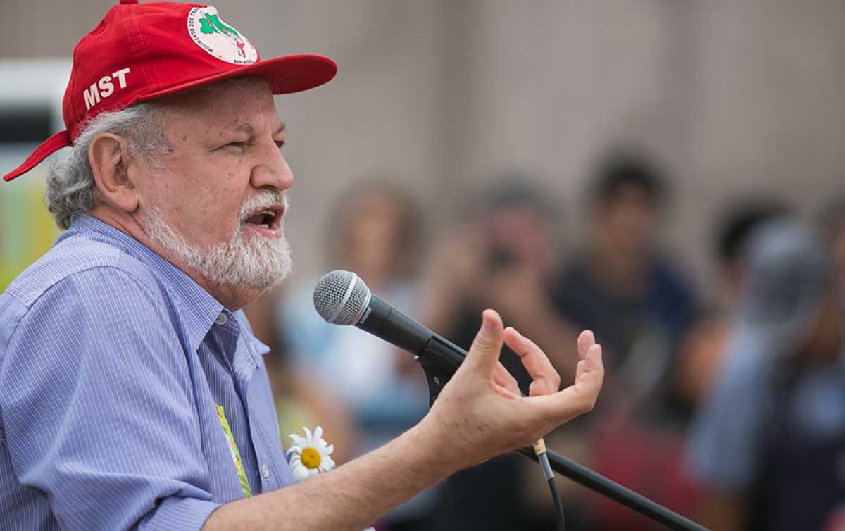 economista João Pedro Stédile, da coordenação nacional do Movimento dos Trabalhadores Rurais Sem Terra