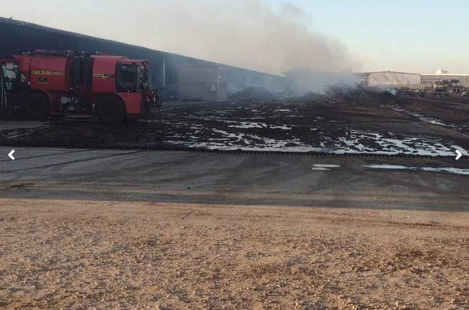 incendio em fazenda leiteira no texas