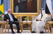 presença de Lula e do presidente dos Emirados