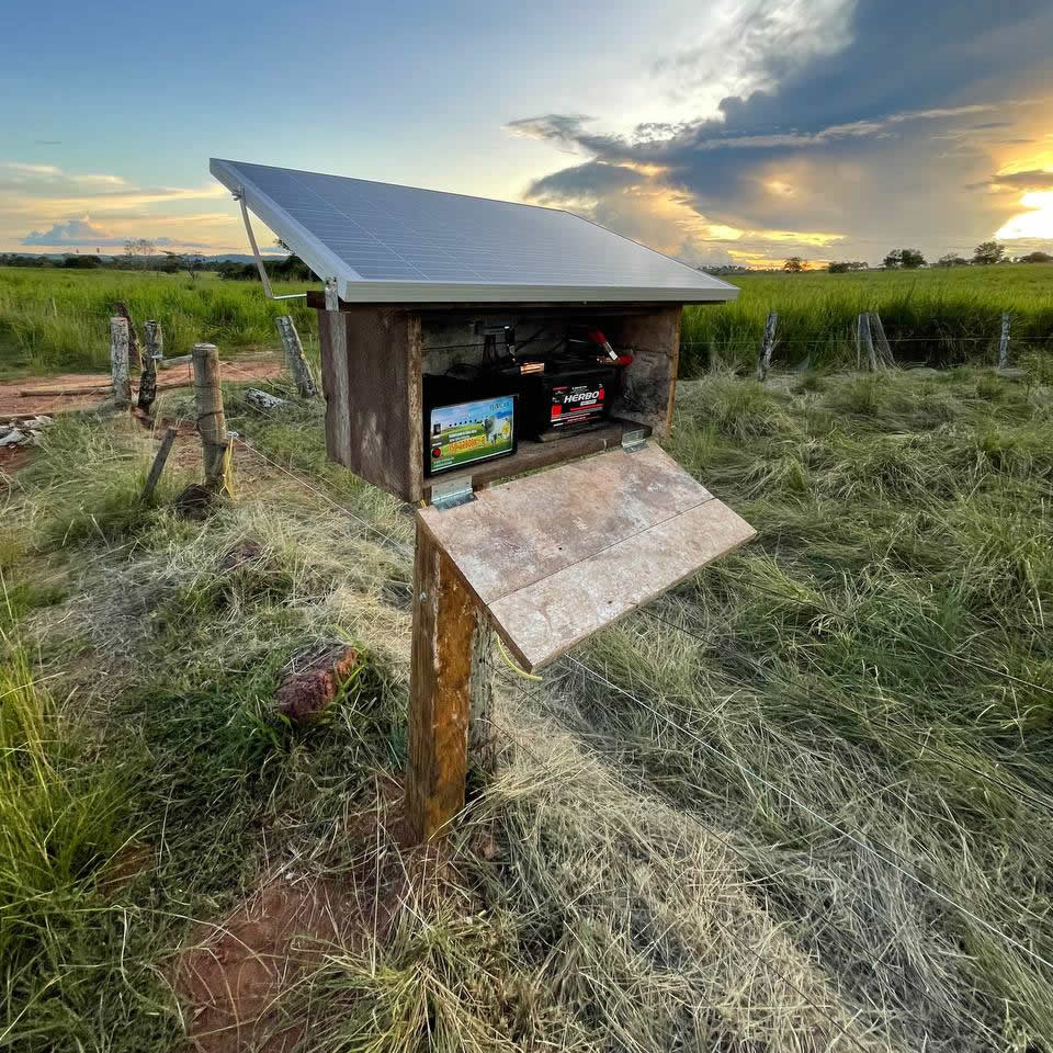 todas as fazendas de pecuária adotarem a cerca elétrica rural