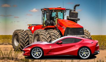 Case IH - o trator Steiger 620 ferrari