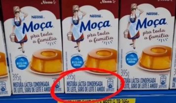 Leite moça 'genérico' da Nestlé causa polêmica; auditores reforçam fiscalização