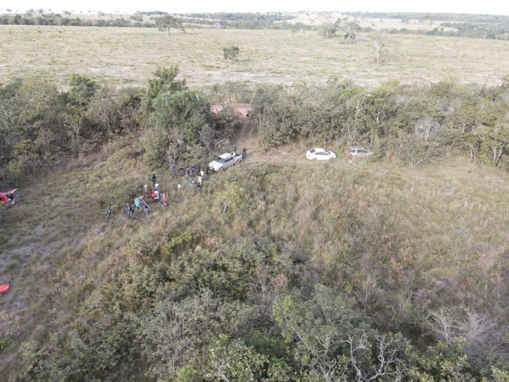 Treze pessoas flagradas no local admitiram que pretendiam ocupar as terras por considerá-las devolutas