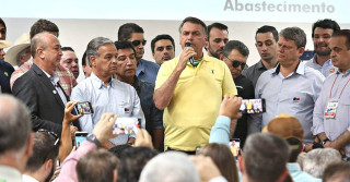 bolsonaro durante discurso na agrishow 2023