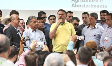 bolsonaro durante discurso na agrishow 2023