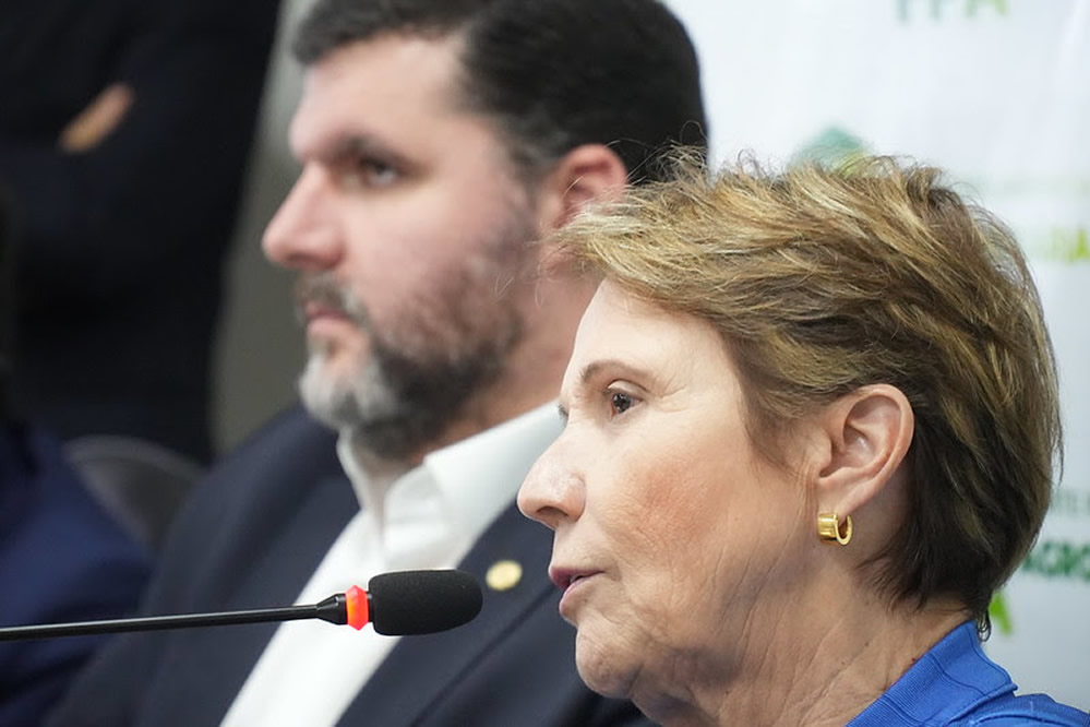 ex-ministra e atual senadora, Tereza Cristina