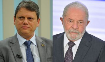 governador de São Paulo, Tarcísio de Freitas - e lula