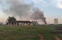 helicoptero cai em fazenda