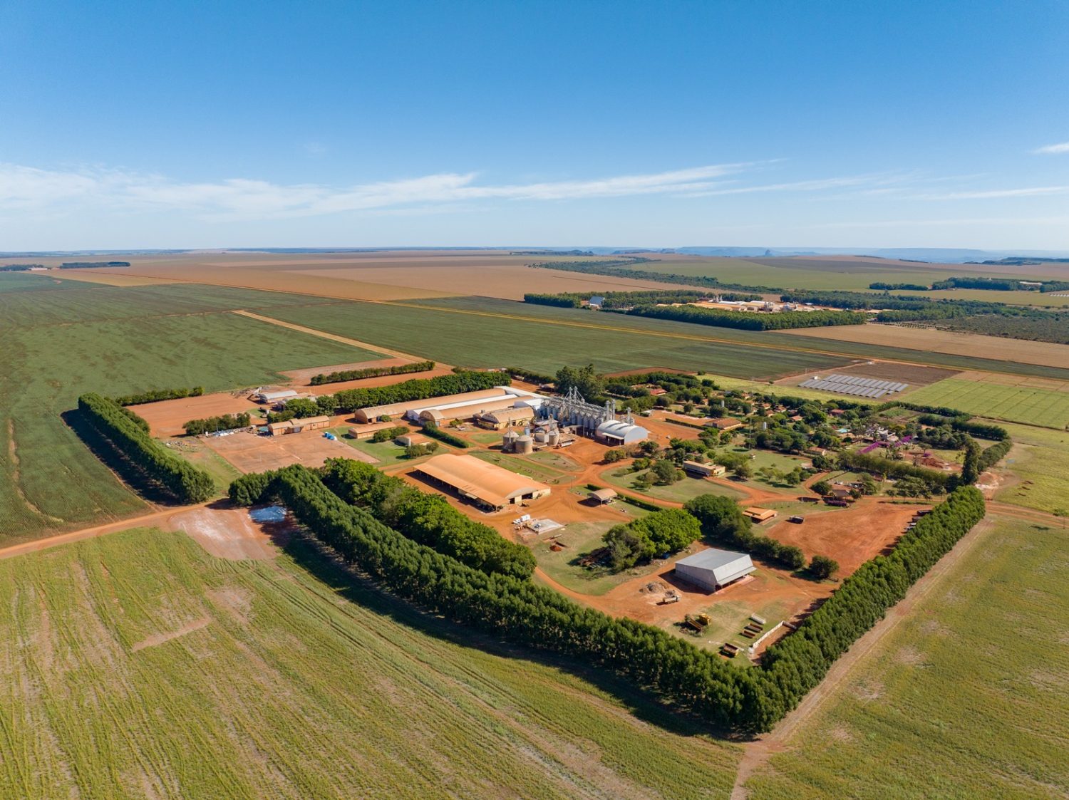 Fazenda Girassol, na Serra da Petrovina, em Mato Grosso