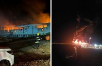 Incêndio destrói frigorífico gigante da JBS; Vídeos impressionam