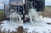 Vídeo: Laticínio obriga produtor a jogar 31.700 litros de leite no pasto