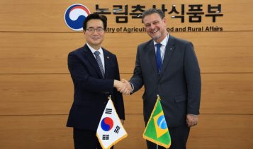 Ministro Carlos Fávaro na Coreia do Sul