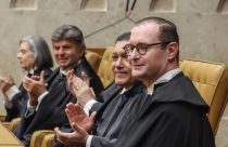 Sessão solene de posse do novo ministro da Corte, Cristiano Zanin, no Supremo Tribunal Federal (STF)