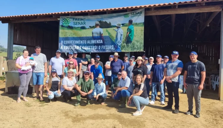 Produtores de leite do Sul de Santa Catarina