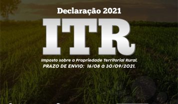 Termina nesta sexta entrega da Declaração do Imposto Territorial Rural