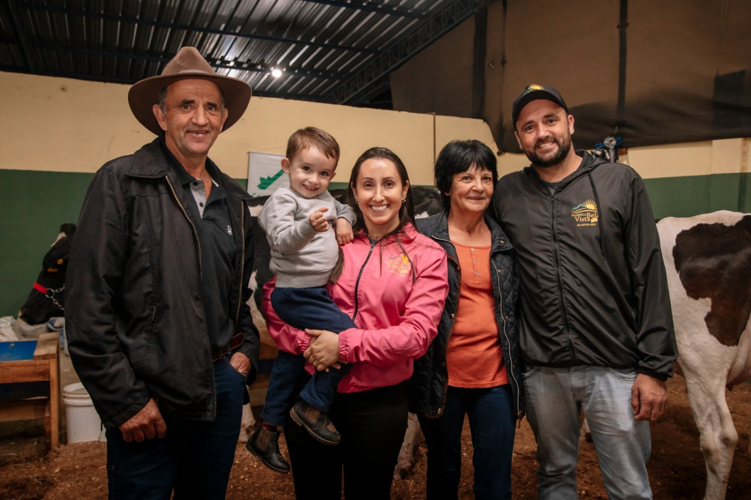 familia da Fazenda Bela Vista Alagoa MG