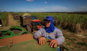 CNA visita a usina Jalles. Produzem cana-de-açucar, álcool, açúcar orgânico