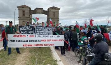 Pecuaristas têm reivindicado apoio em protestos como o dia 11, em Jaguarão |