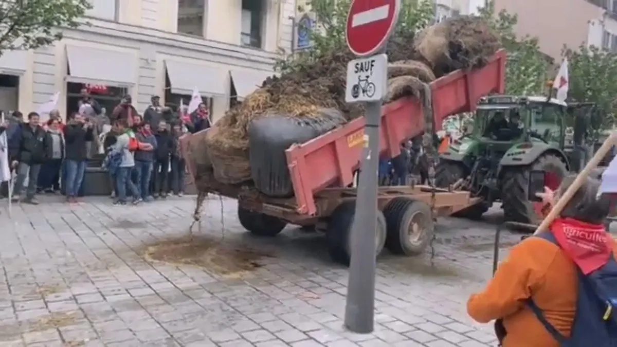 protestos na França