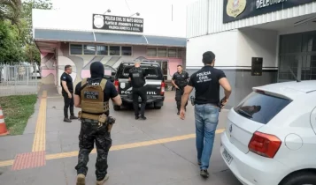 Foram cumpridos 61 mandados de busca e apreensão e 57 mandados de prisão em diversos municípios do MT — Foto: Divulgação / Polícia Civil