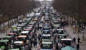 protesto de agricultores