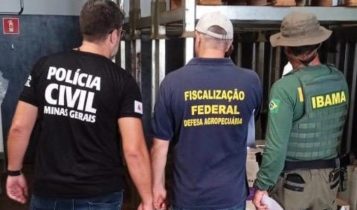 Mapa, Ibama e Polícia Civil de Minas Gerais realizam fiscalização conjunta atrás de agrotóxicos roubados e falsificados no estado de Goiás