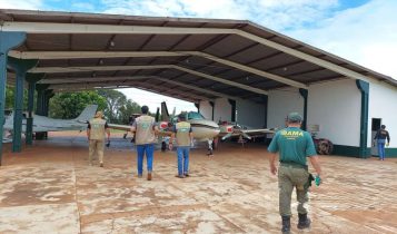 Ibama apreende aviões e autua empresas por uso irregular de defensivos no MS