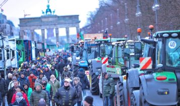 agricultores na alemanha