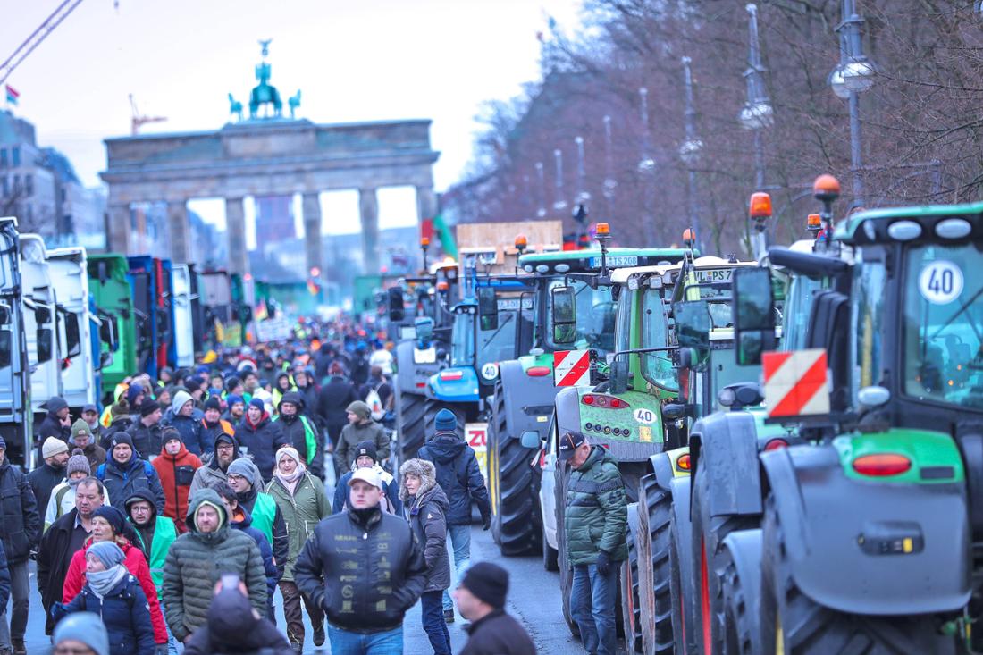 agricultores na alemanha