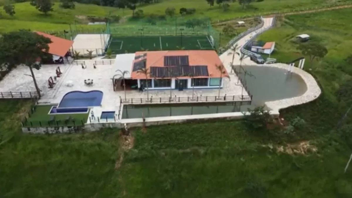 Fazenda de R$ 12 milhões comprada por líder criminoso