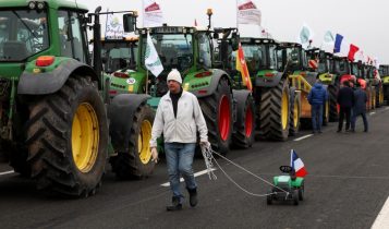 agricultores na França