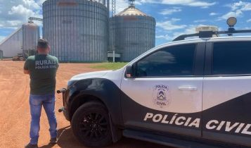 polícia apreende carga de soja