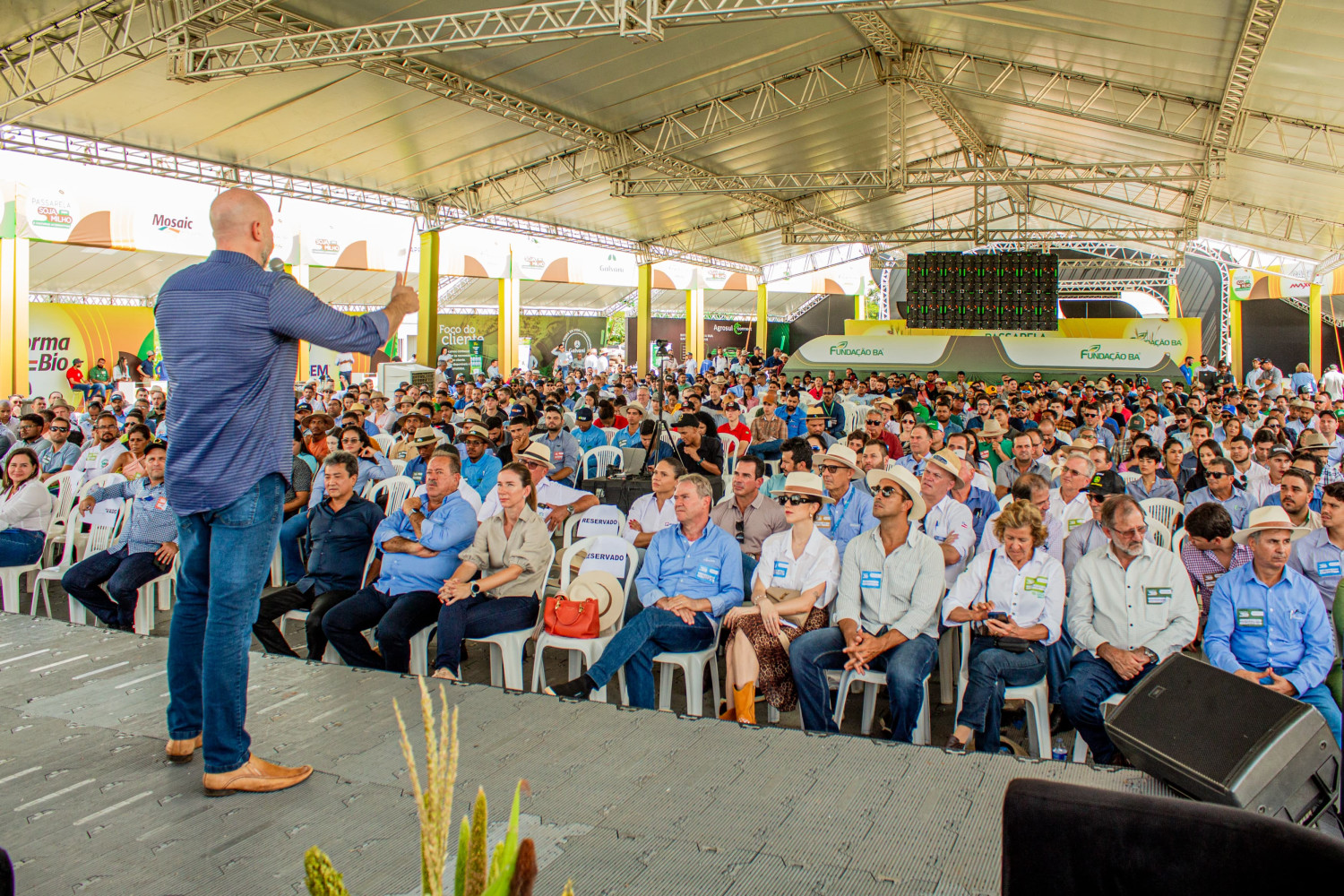 A Passarela da Soja teve sua 25ª edição realizada no campo experimental da Fundação Bahia.